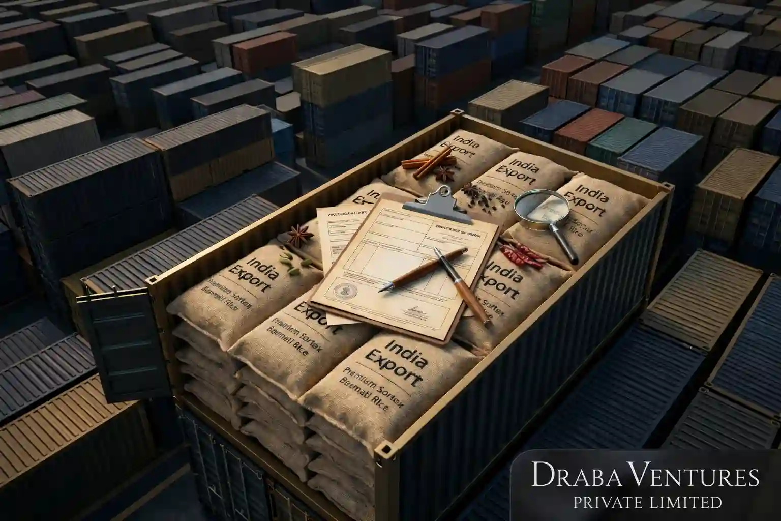 How to Export Rice from India